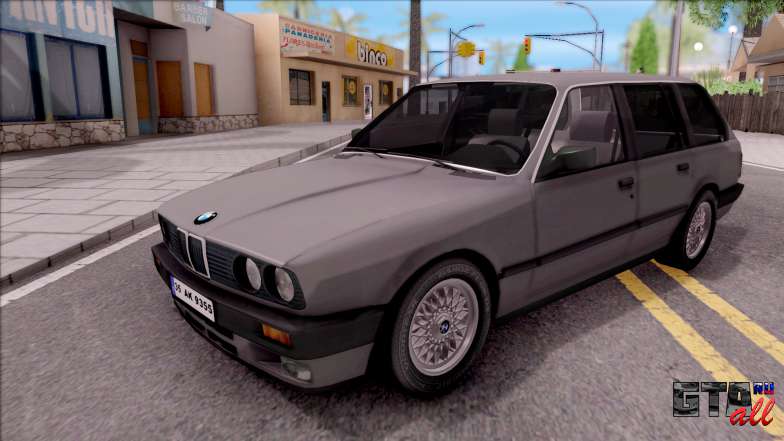 BMW 3-er E30 Touring для GTA San Andreas - вид спереди