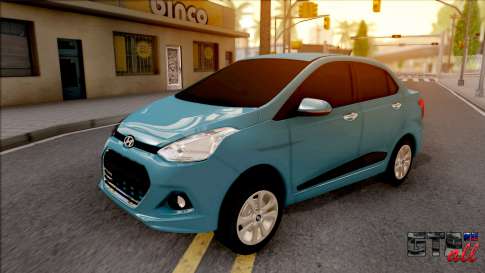 Hyundai i10 для GTA San Andreas - вид спереди