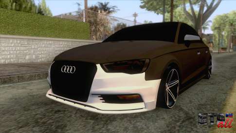 Audi A3 Sedan для GTA San Andreas - вид спереди