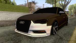 Audi A3 Sedan для GTA San Andreas - вид спереди