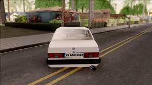 Tofas Dogan BMW Motorlu для GTA San Andreas - вид сзади