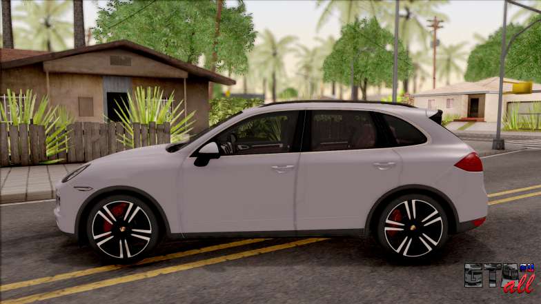 Porsche Cayenne Turbo 2013 MTA Version для GTA San Andreas - вид сбоку