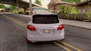 Porsche Cayenne Turbo 2013 MTA Version для GTA San Andreas - вид сзади