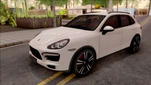 Porsche Cayenne Turbo 2013 Single Version для GTA San Andreas - вид спереди