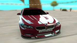 BMW M5 F10 для GTA San Andreas - вид спереди