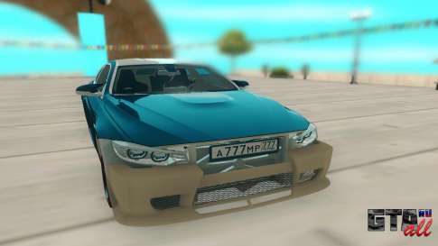 BMW M4 F82 для GTA San Andreas - вид спереди