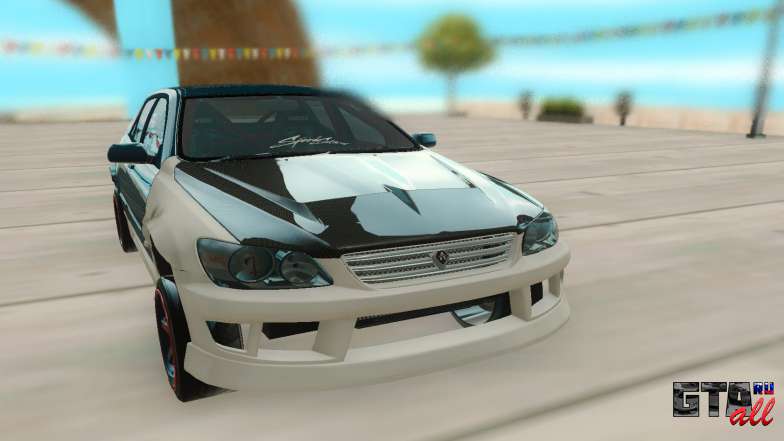 Toyota Altezza для GTA San Andreas - вид спереди