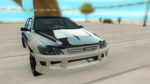 Toyota Altezza для GTA San Andreas - вид спереди