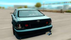 Toyota Altezza для GTA San Andreas - вид сзади