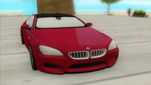 BMW M6 2013 для GTA San Andreas - вид спереди