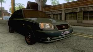 Hyundai Accent Stock для GTA San Andreas - общий вид