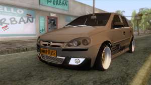 Opel Corsa Stance для GTA San Andreas - вид спереди