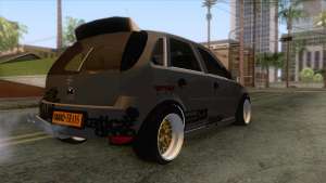 Opel Corsa Stance для GTA San Andreas - вид сзади