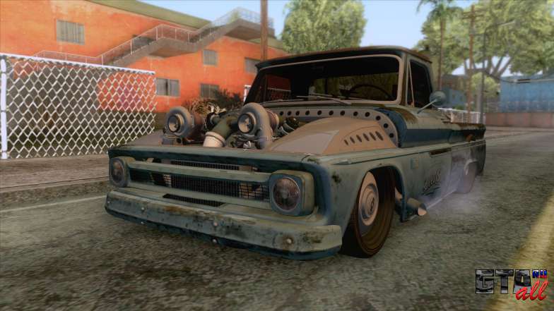 Chevrolet C10 Tiffany 1963 для GTA San Andreas - вид спереди