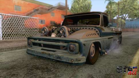 Chevrolet C10 Tiffany 1963 для GTA San Andreas - вид спереди