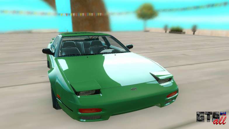 Nissan 240SX для GTA San Andreas - вид спереди