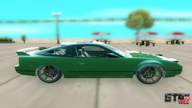 Nissan 240SX для GTA San Andreas - вид сбоку