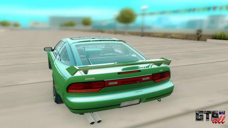 Nissan 240SX для GTA San Andreas - вид сзади