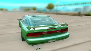 Nissan 240SX для GTA San Andreas - вид сзади