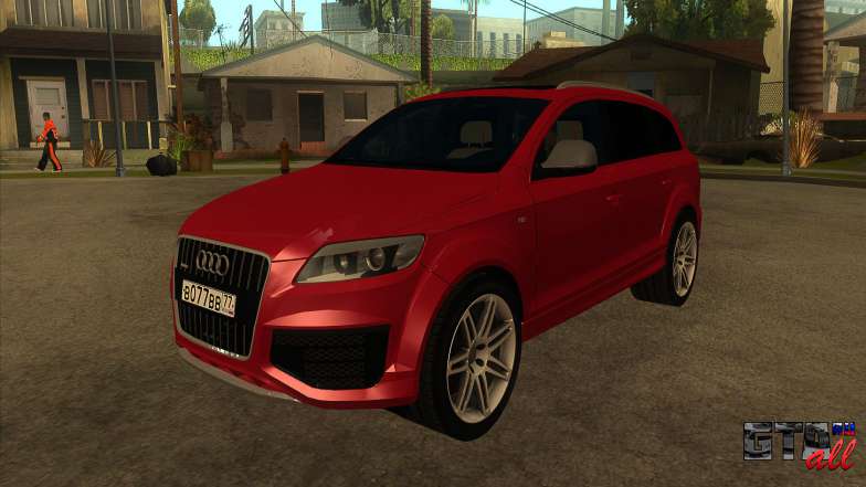 Audi Q7 для GTA San Andreas - вид спереди