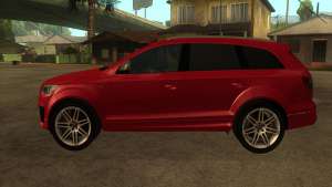 Audi Q7 для GTA San Andreas - вид сбоку