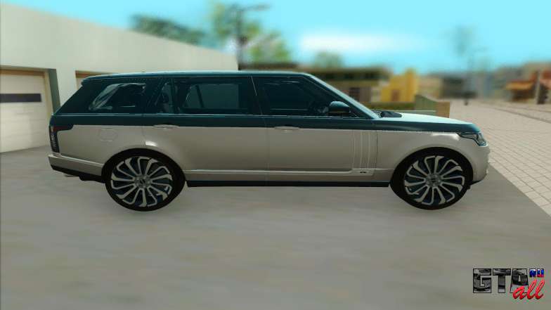 Land Rover Range Rover SVA для GTA San Andreas - вид сбоку