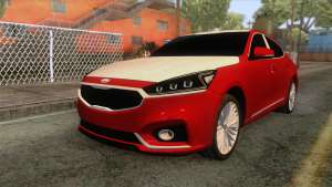 Kia Cadenza 2017 для GTA San Andreas - вид спереди