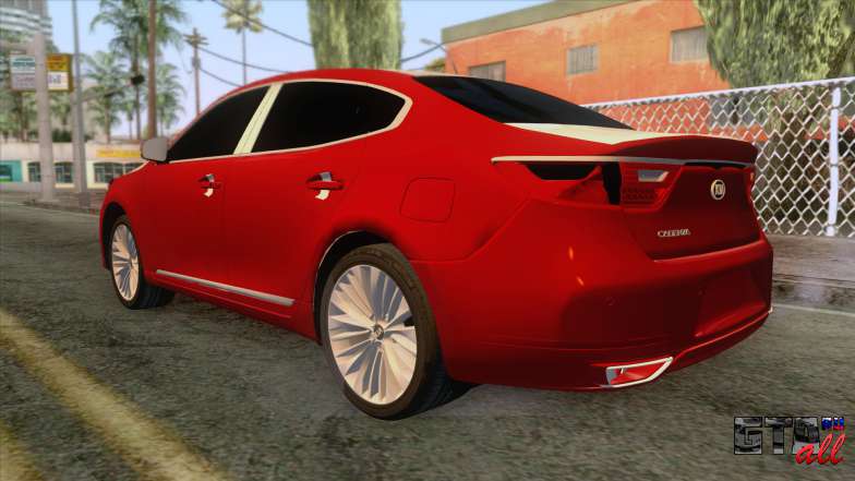 Kia Cadenza 2017 для GTA San Andreas - вид сзади