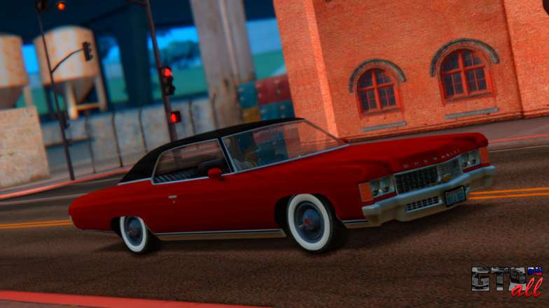 Chevrolet Impala 1971 Retextured для GTA San Andreas - общий вид