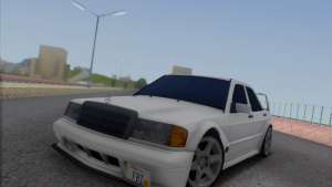 Mercedes-Benz W201 190E для GTA San Andreas - вид спереди