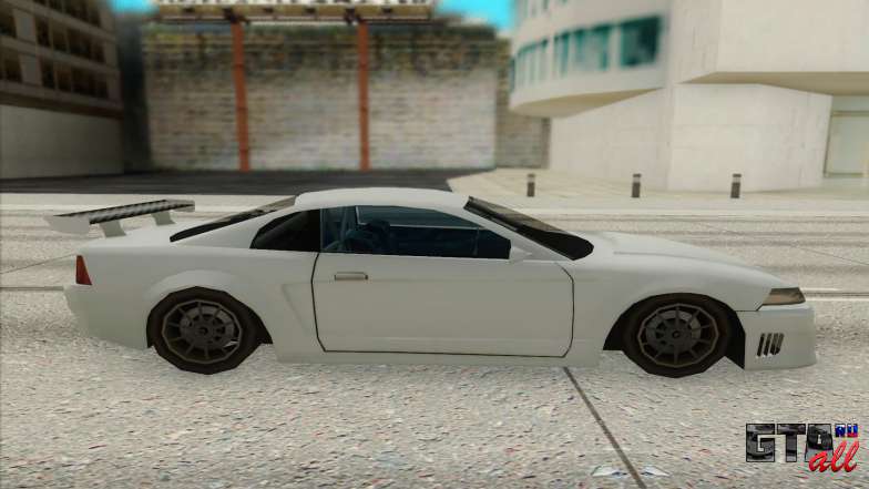 Saleen S281 для GTA San Andreas - вид сбоку