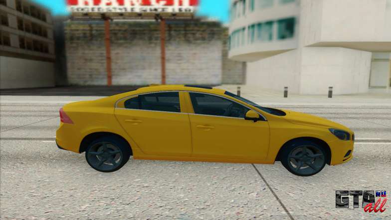 Volvo S60 для GTA San Andreas - вид сбоку