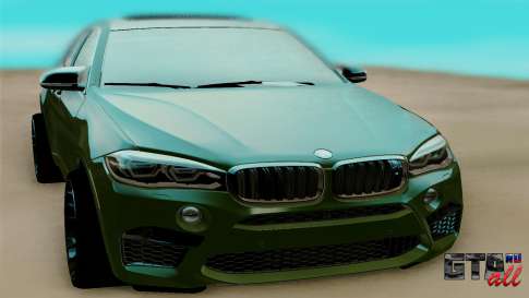 BMW X6M для GTA San Andreas - вид спереди