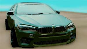 BMW X6M для GTA San Andreas - вид спереди