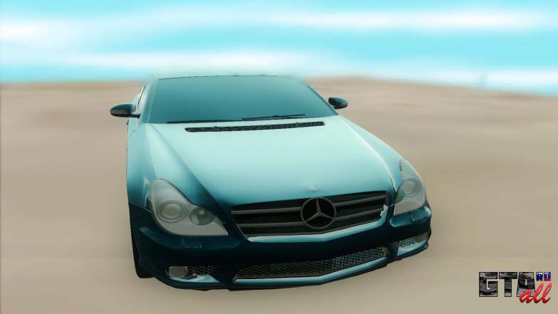 Mercedes-Benz CLS 630 для GTA San Andreas - вид спереди