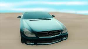 Mercedes-Benz CLS 630 для GTA San Andreas - вид спереди