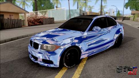 BMW 135i E82 Juca для GTA San Andreas - вид спереди