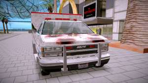 GTA 5 Ambulance для GTA San Andreas - вид спереди