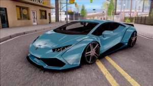 Lamborghini Huracan LB Team-eXtreme для GTA San Andreas - вид спереди