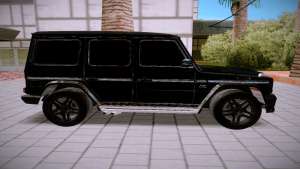 Mercedes Benz G63 Brabus для GTA San Andreas - вид сбоку