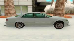 Toyota Mark 2 для GTA San Andreas - вид сбоку