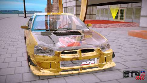 Subaru Impreza для GTA San Andreas - вид спереди