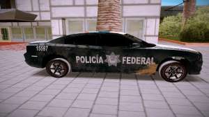 Dodge Charger SRT8 для GTA San Andreas - вид сбоку