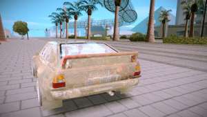 Audi Quattro для GTA San Andreas - вид сзади