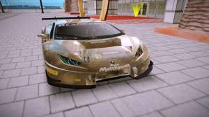 Lamborghini Huracan GT3 для GTA San Andreas - вид спереди