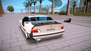 BMW M3 E36 для GTA San Andreas - вид сзади