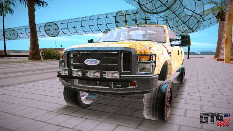 Ford F150 для GTA San Andreas - вид спереди