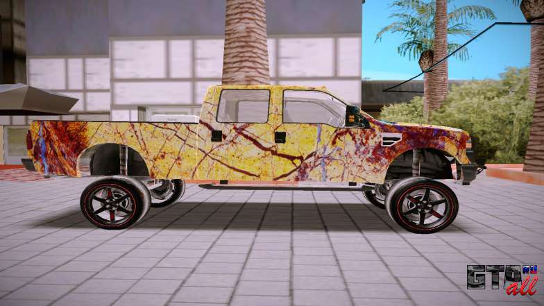 Ford F150 для GTA San Andreas - вид сбоку