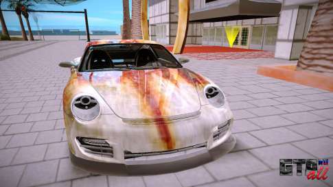 Porsche 911 GT3 для GTA San Andreas - вид спереди