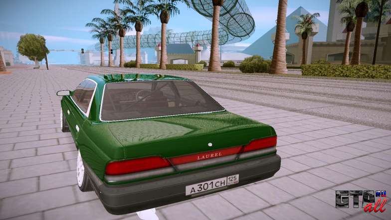 Nissan Laurel C33 для GTA San Andreas - вид сзади